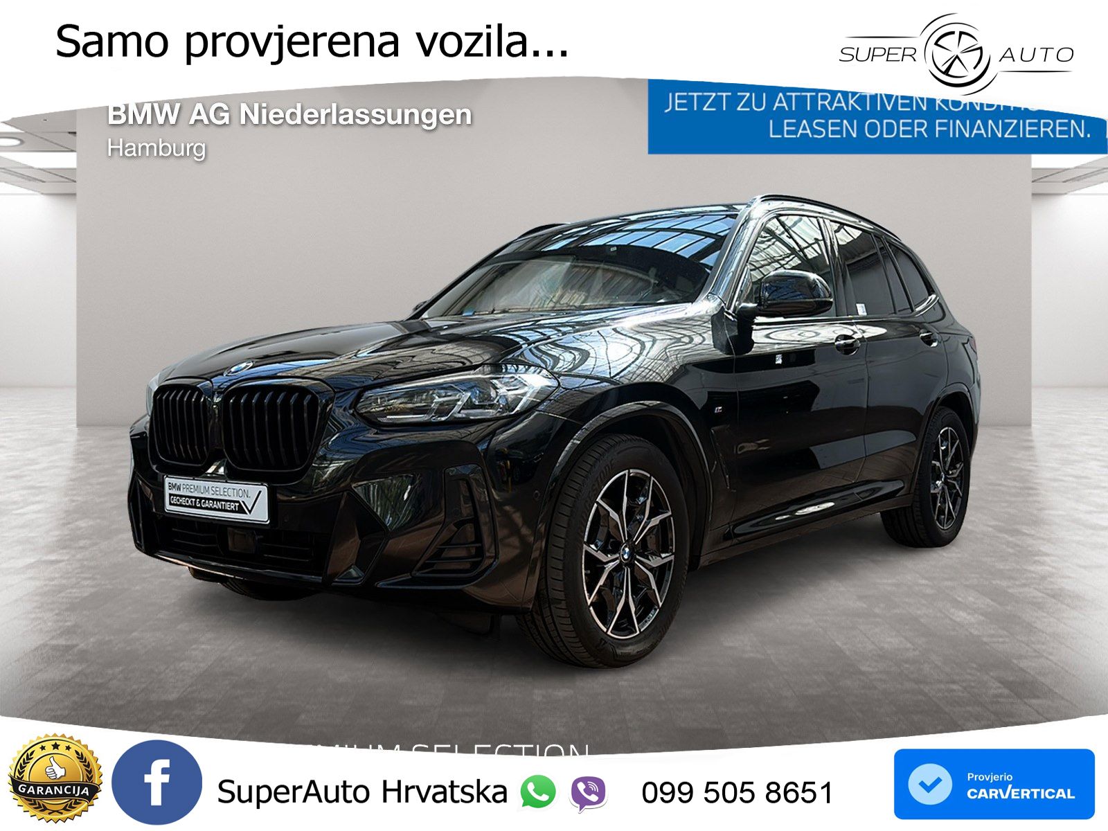 BMW X3 20d xDrive Steptronic M Sport LED+GR SJED+ACC