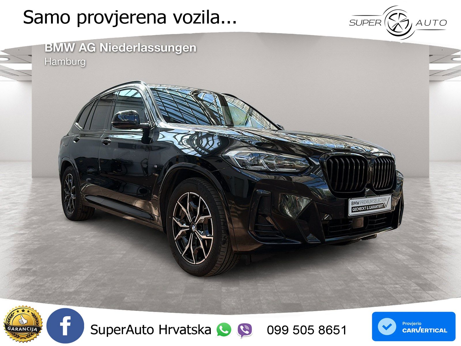 BMW X3 20d xDrive Steptronic M Sport LED+GR SJED+ACC