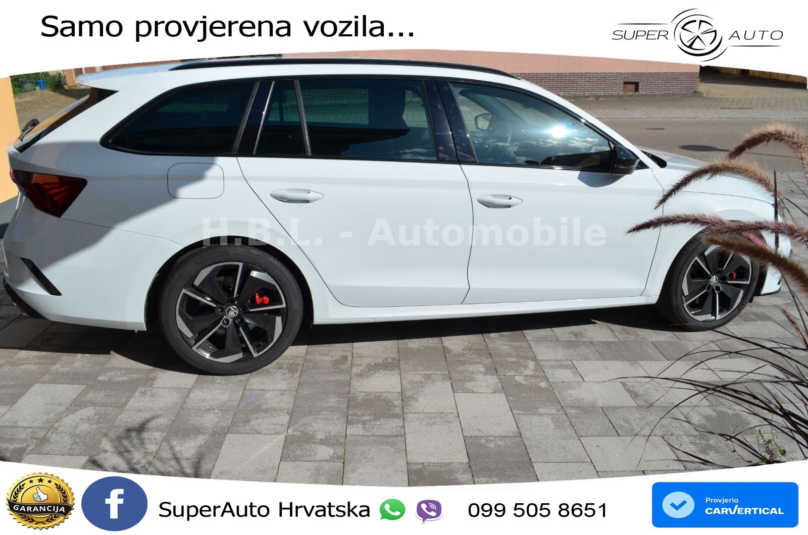 Škoda Octavia Combi RS 2.0 TSI (245 KS) LED+GR SJED+ACC