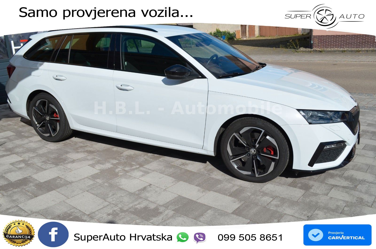 Škoda Octavia Combi RS 2.0 TSI (245 KS) LED+GR SJED+ACC