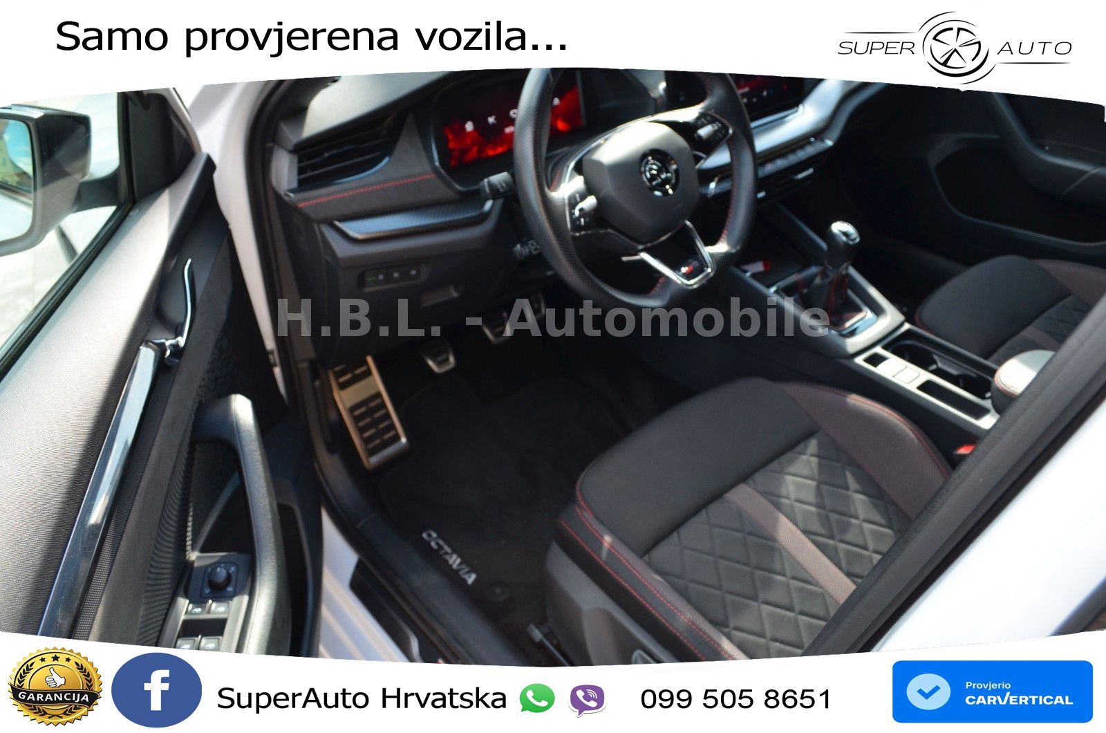 Škoda Octavia Combi RS 2.0 TSI (245 KS) LED+GR SJED+ACC