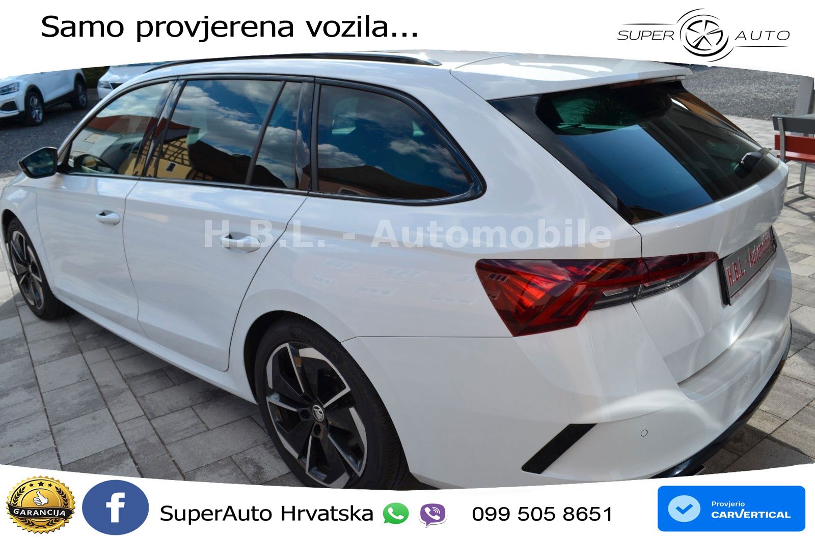 Škoda Octavia Combi RS 2.0 TSI (245 KS) LED+GR SJED+ACC