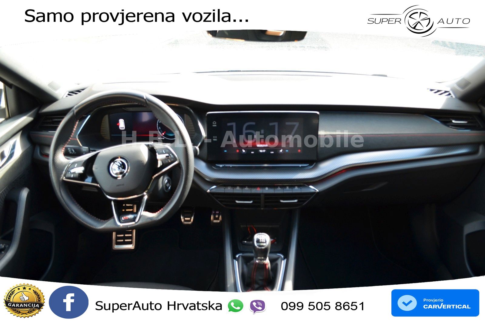 Škoda Octavia Combi RS 2.0 TSI (245 KS) LED+GR SJED+ACC