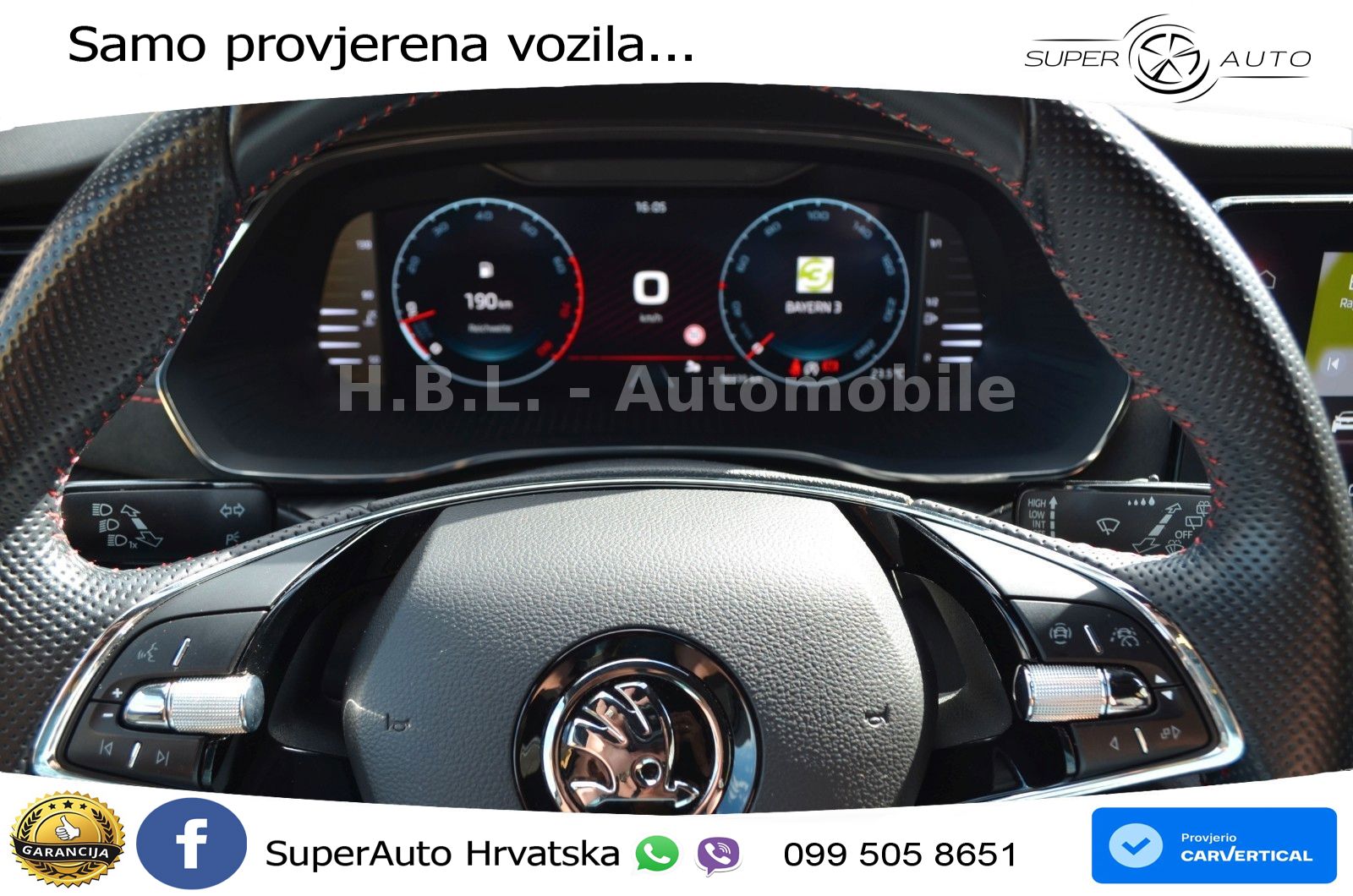 Škoda Octavia Combi RS 2.0 TSI (245 KS) LED+GR SJED+ACC