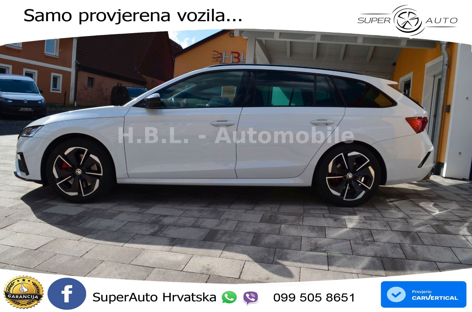 Škoda Octavia Combi RS 2.0 TSI (245 KS) LED+GR SJED+ACC