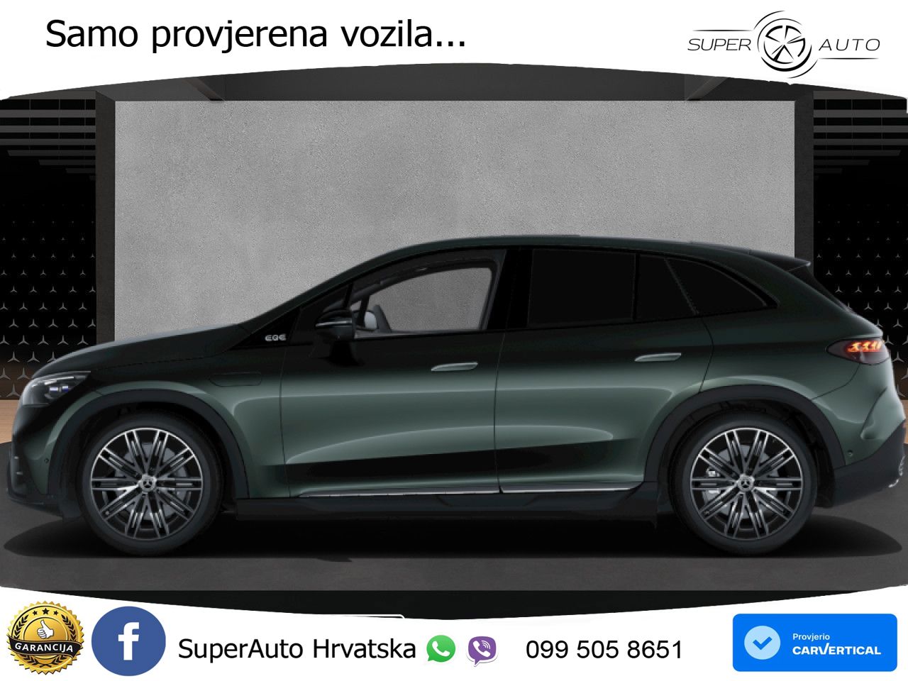 Mercedes EQE SUV 350+ 100 kWh (292 KS) AMG LED+GR SJED+ACC
