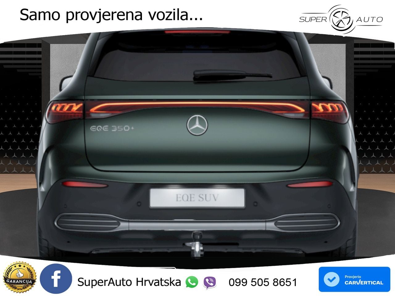 Mercedes EQE SUV 350+ 100 kWh (292 KS) AMG LED+GR SJED+ACC