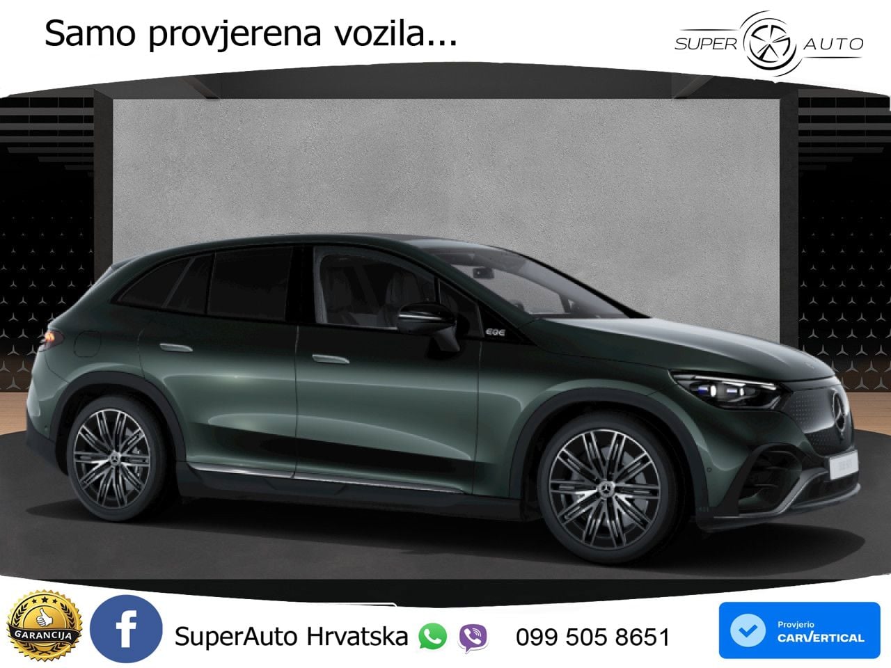 Mercedes EQE SUV 350+ 100 kWh (292 KS) AMG LED+GR SJED+ACC