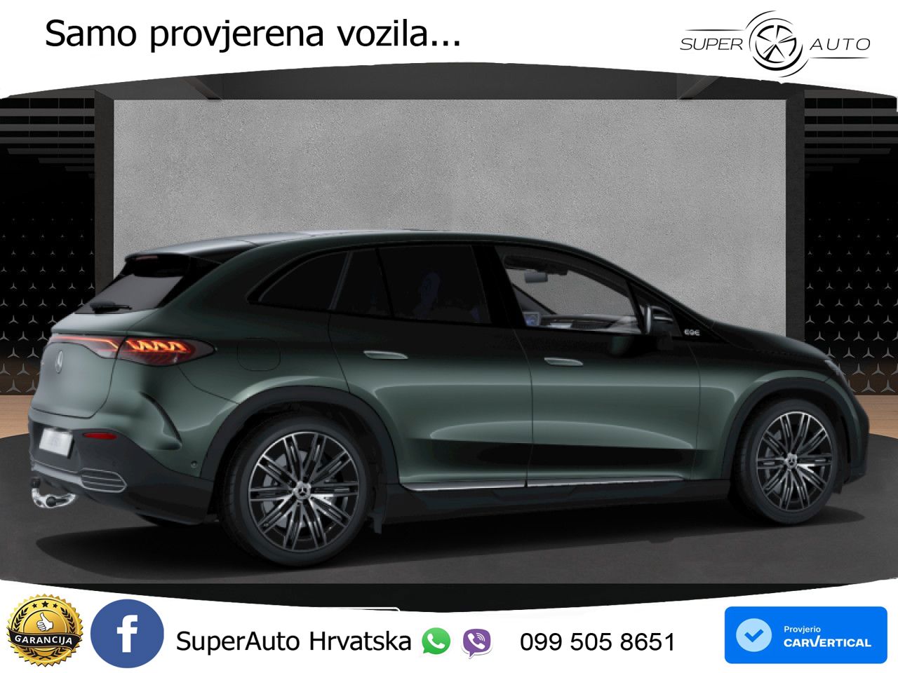 Mercedes EQE SUV 350+ 100 kWh (292 KS) AMG LED+GR SJED+ACC