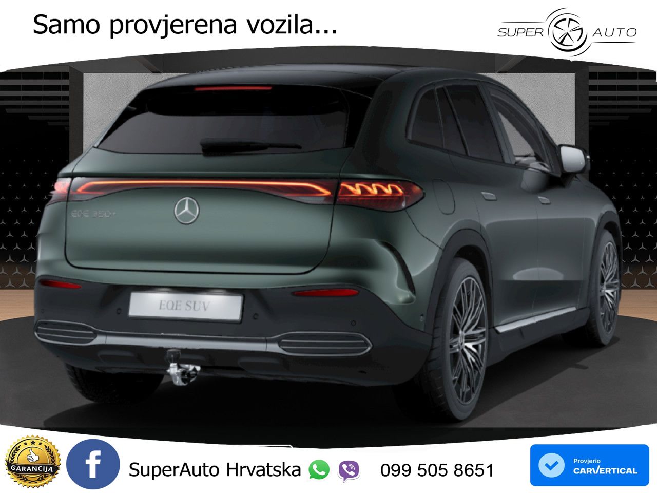 Mercedes EQE SUV 350+ 100 kWh (292 KS) AMG LED+GR SJED+ACC