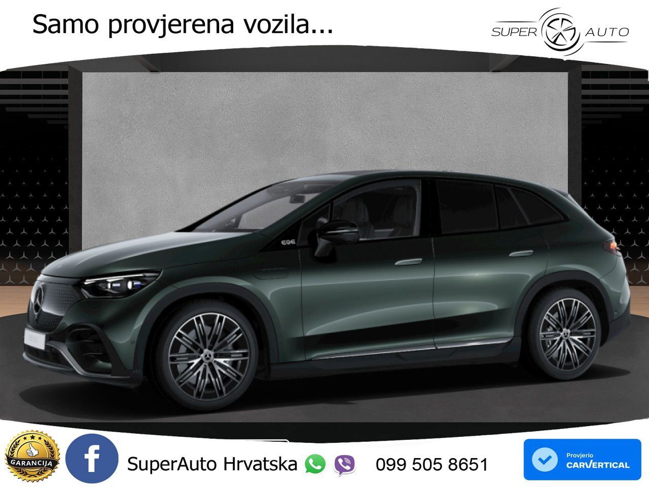 Mercedes EQE SUV 350+ 100 kWh (292 KS) AMG LED+GR SJED+ACC