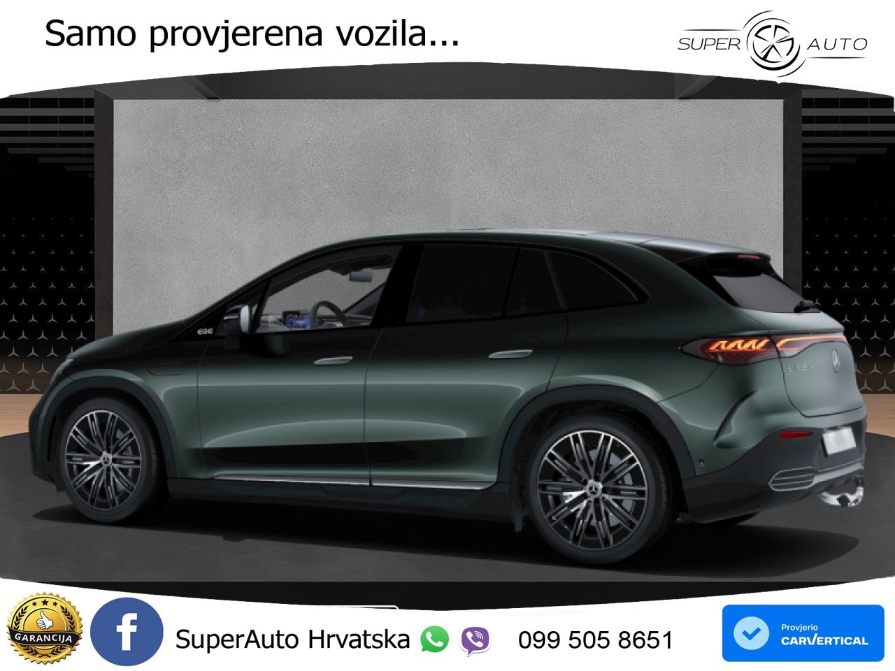 Mercedes EQE SUV 350+ 100 kWh (292 KS) AMG LED+GR SJED+ACC
