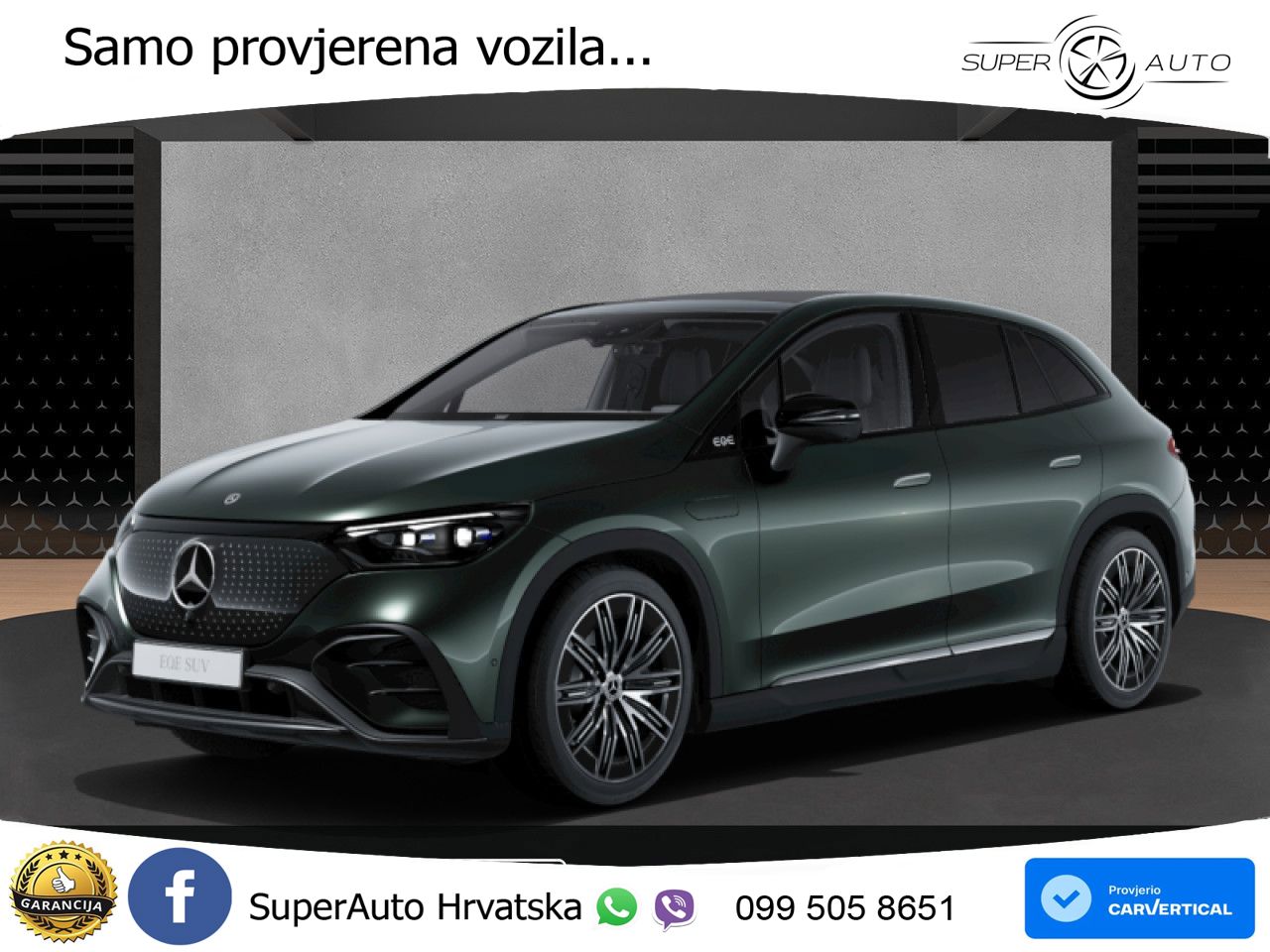 Mercedes EQE SUV 350+ 100 kWh (292 KS) AMG LED+GR SJED+ACC