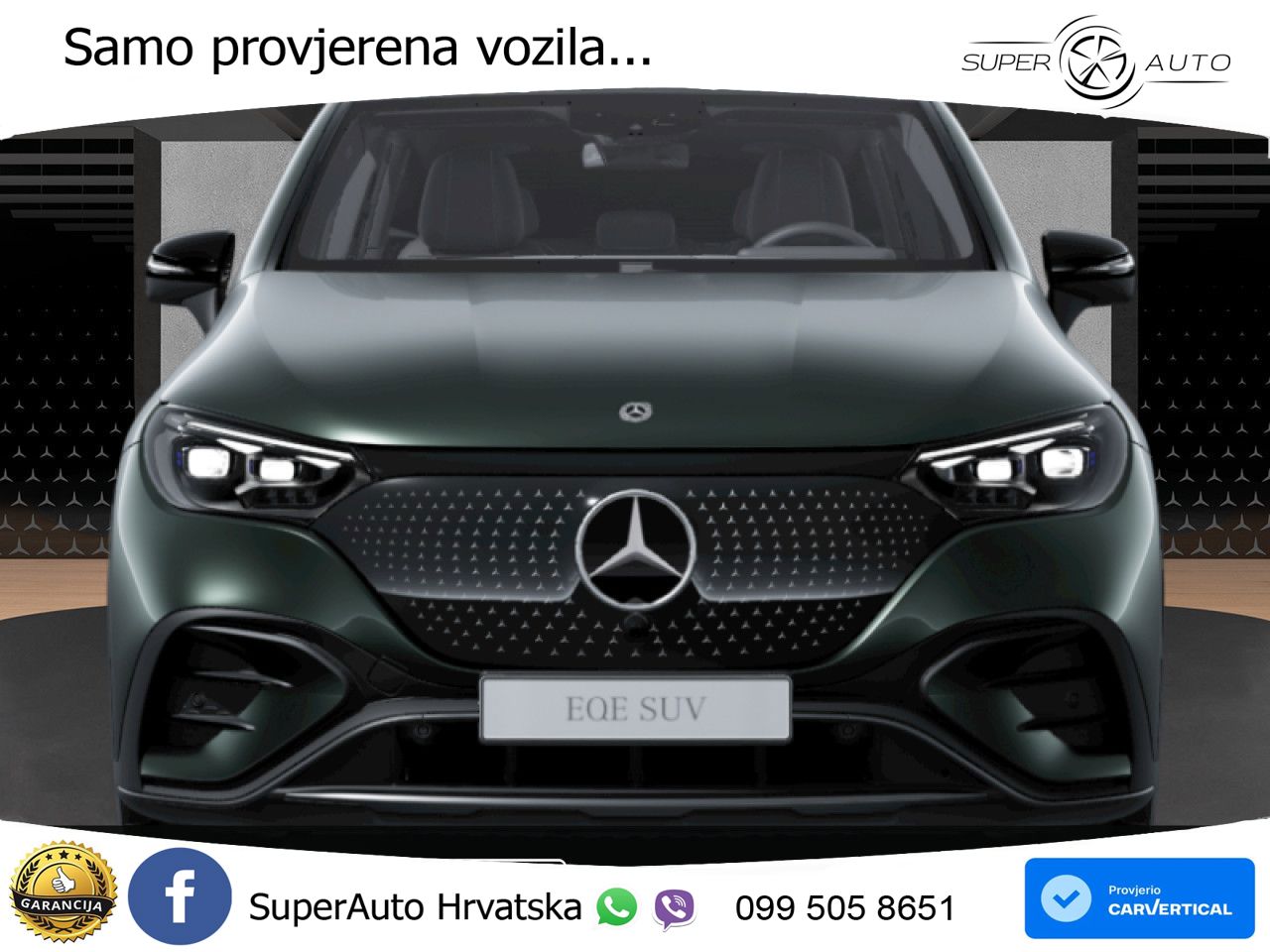 Mercedes EQE SUV 350+ 100 kWh (292 KS) AMG LED+GR SJED+ACC