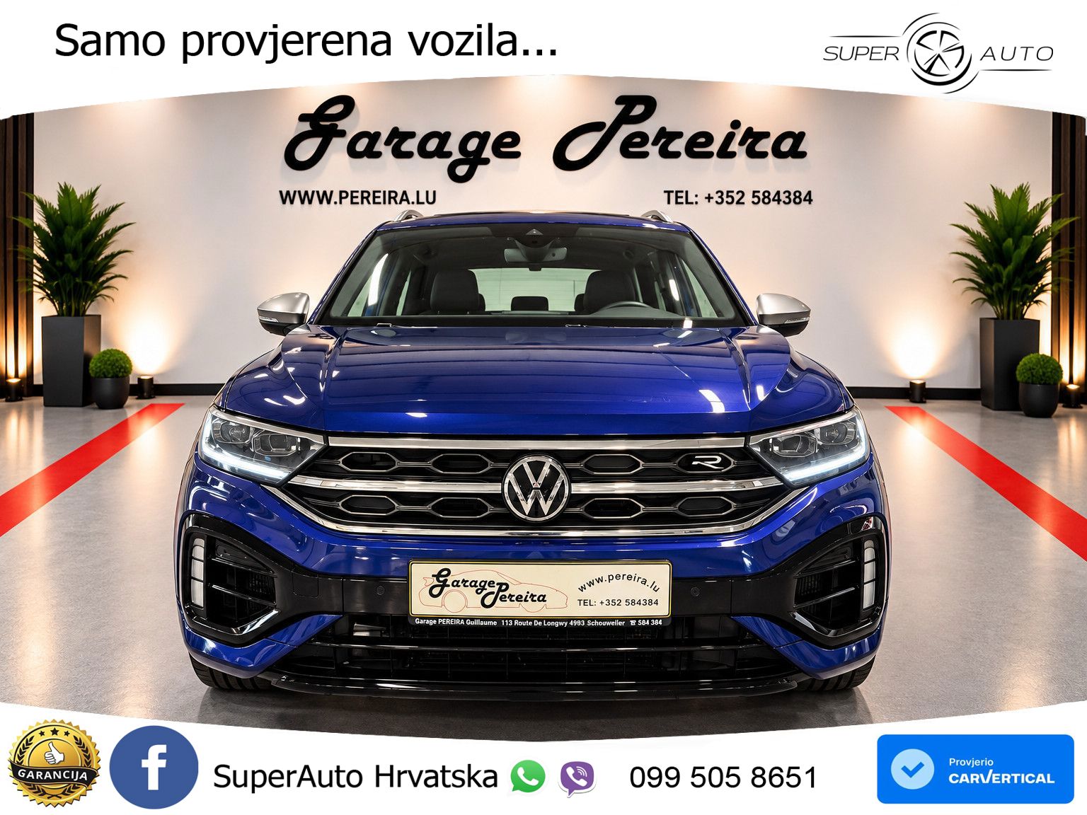 Volkswagen T-Roc I R 2.0 TSI (300 KS) OPF 4M DSG LED+GR SJED+ACC