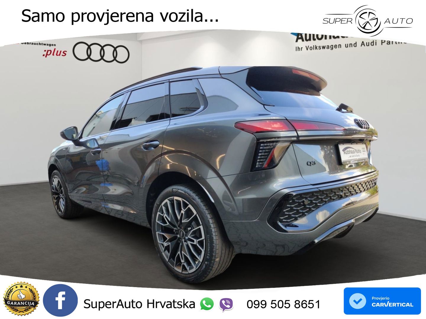 Audi Q3 1.5 TFSI (150 KS) S tronic S line LED+GR SJED+ACC