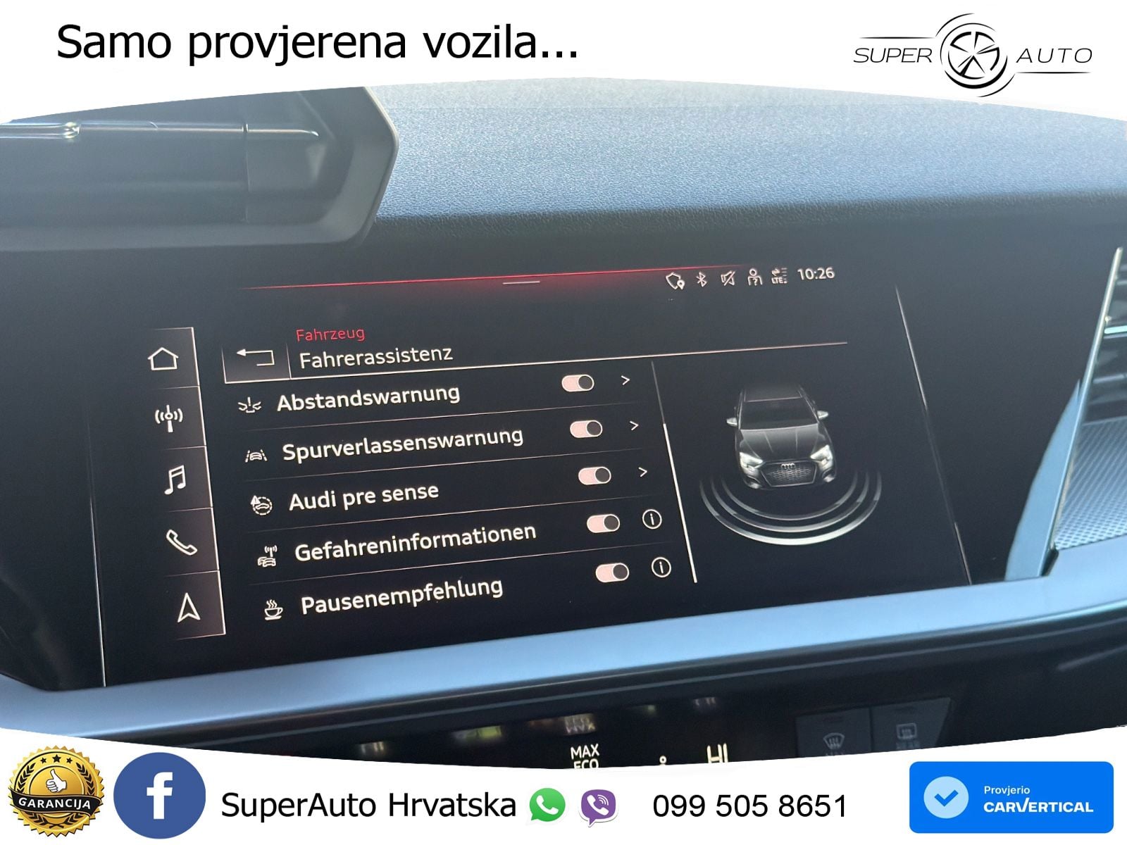 Audi A3 Limuzina 35 TDI (150 KS) S tronic LED+GR SJED+ACC