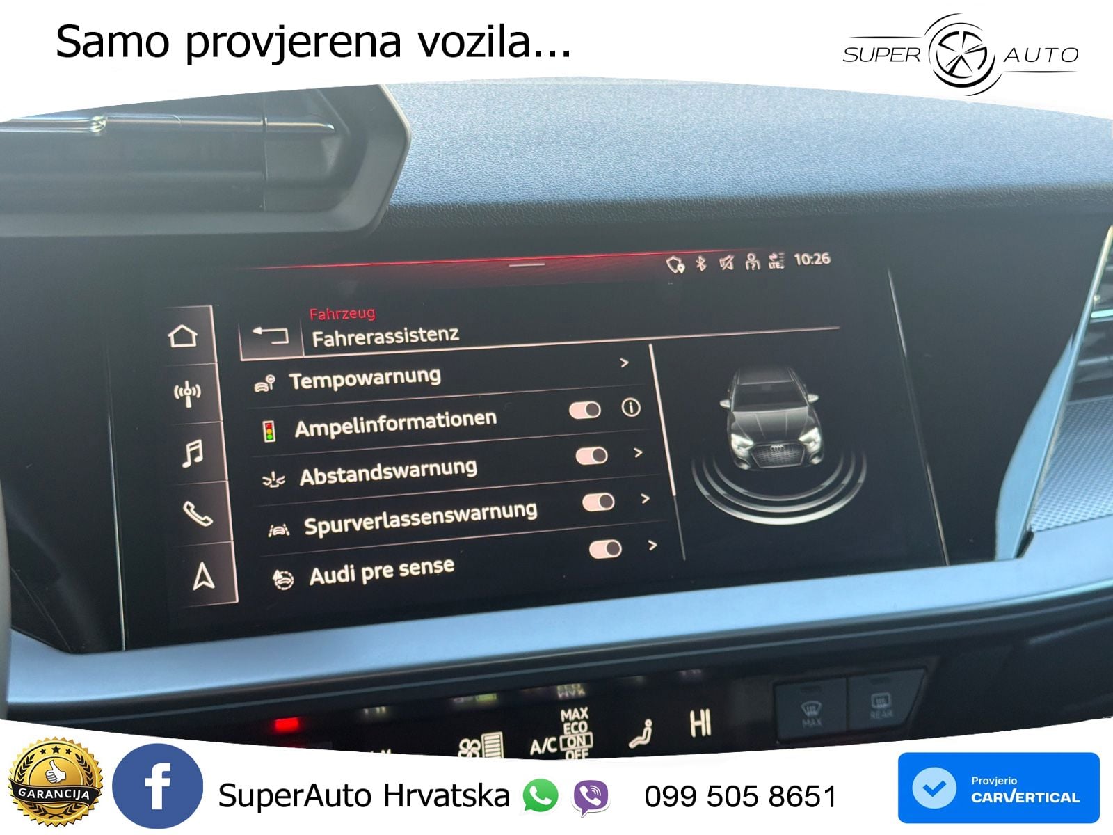Audi A3 Limuzina 35 TDI (150 KS) S tronic LED+GR SJED+ACC