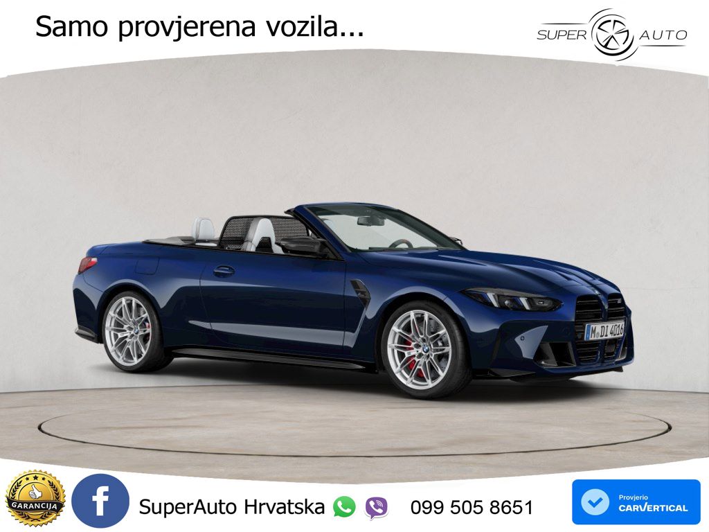 BMW M4 Convertible Competition 3.0 (530 KS) xDrive Steptronic LED+GR SJED+ACC
