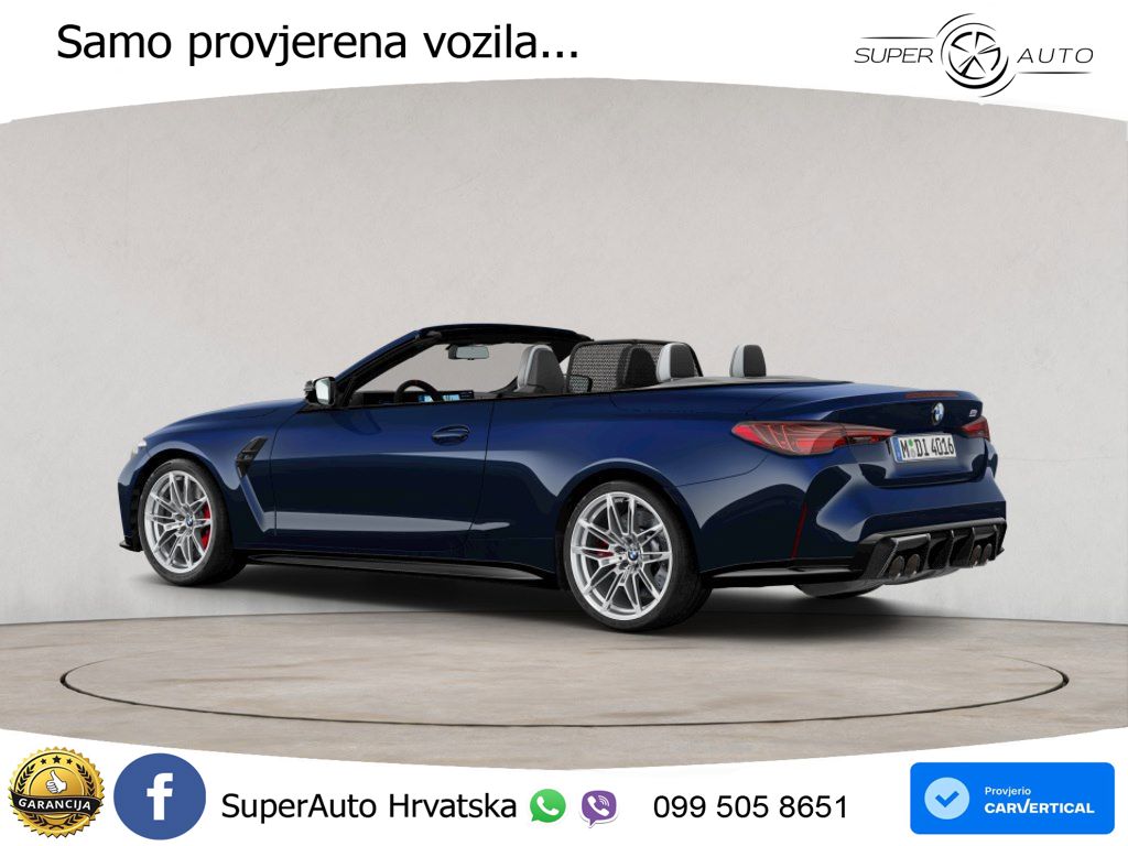 BMW M4 Convertible Competition 3.0 (530 KS) xDrive Steptronic LED+GR SJED+ACC