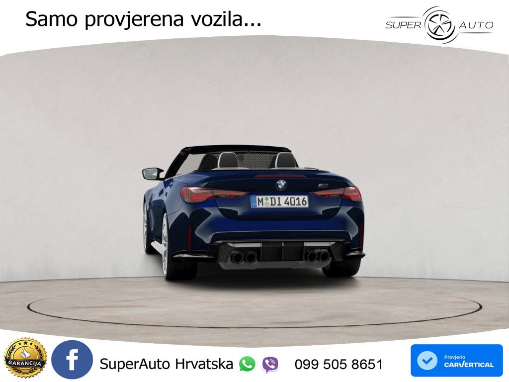 BMW M4 Convertible Competition 3.0 (530 KS) xDrive Steptronic LED+GR SJED+ACC