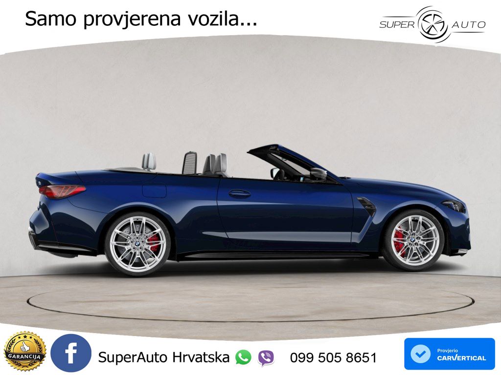 BMW M4 Convertible Competition 3.0 (530 KS) xDrive Steptronic LED+GR SJED+ACC