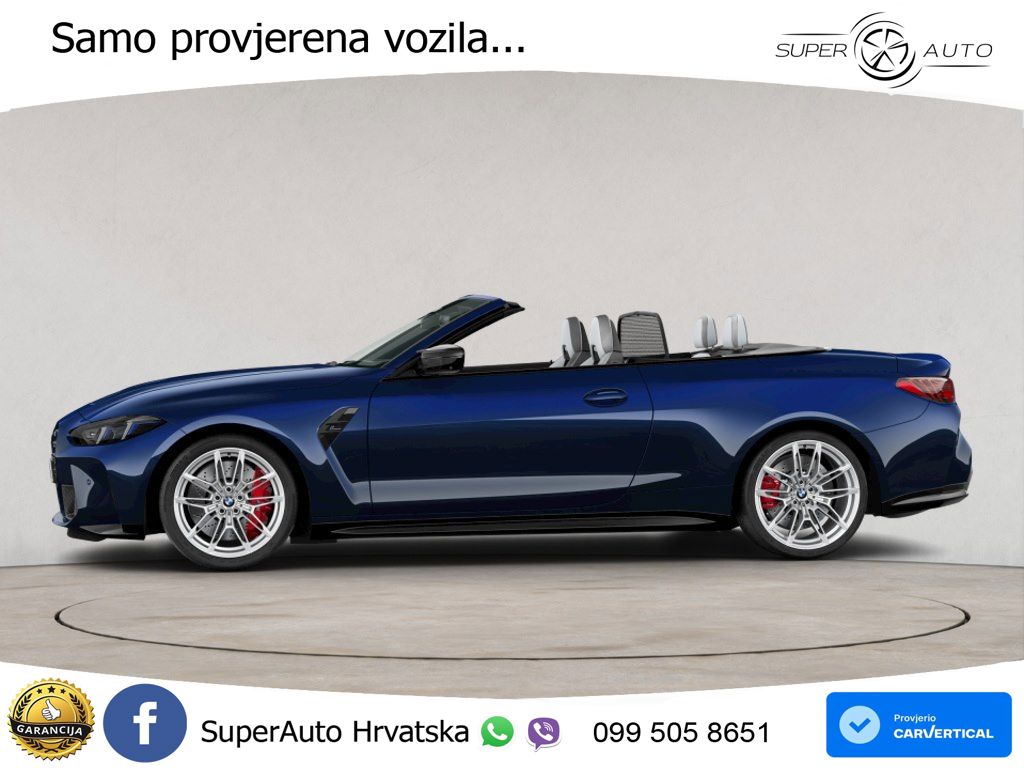BMW M4 Convertible Competition 3.0 (530 KS) xDrive Steptronic LED+GR SJED+ACC