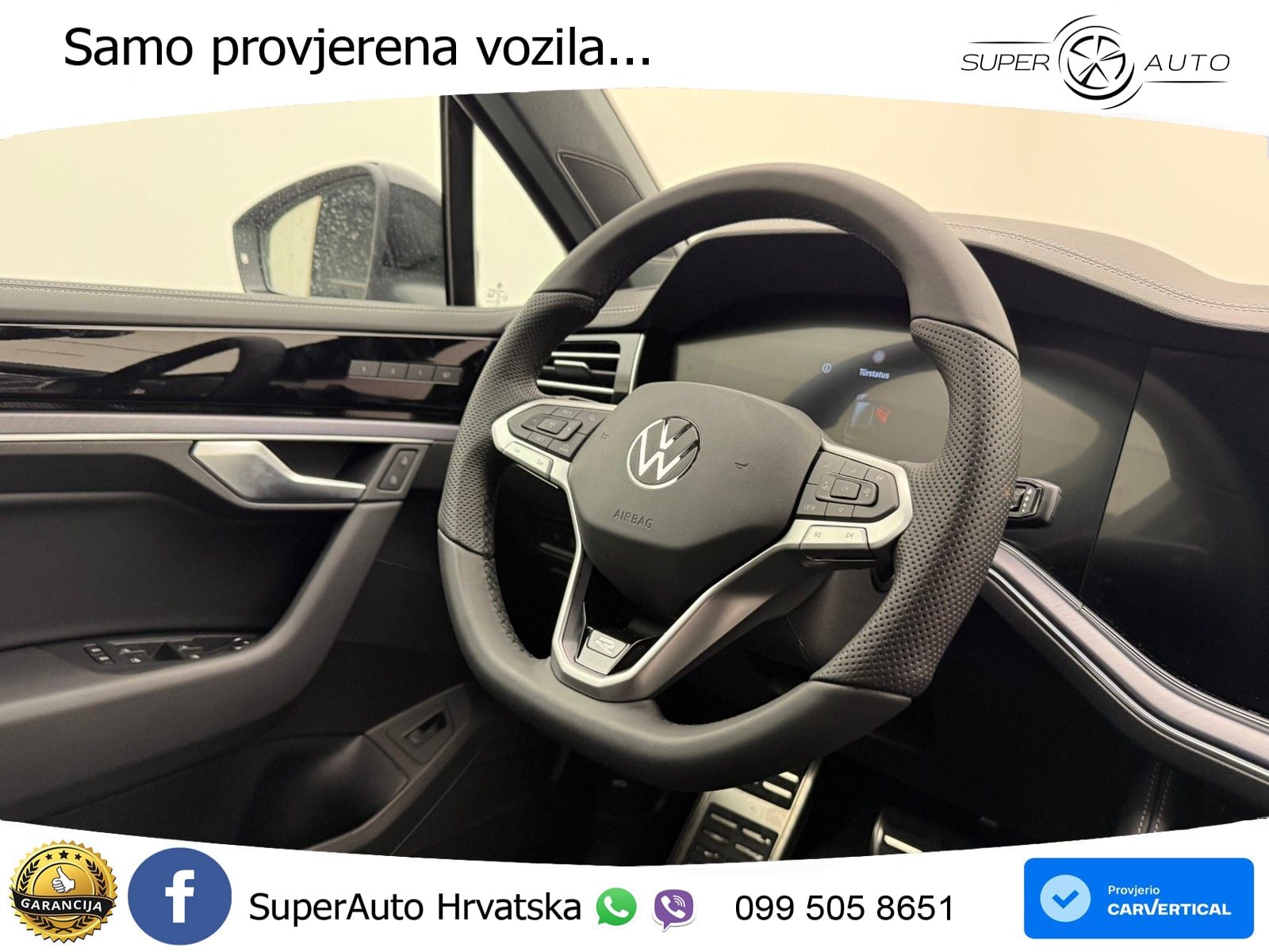 Volkswagen Touareg 3.0 V6 TDI (286 KS) 4MOTION Tiptronic ZRAČNI+ACC+GR SJED+KAM+PANO