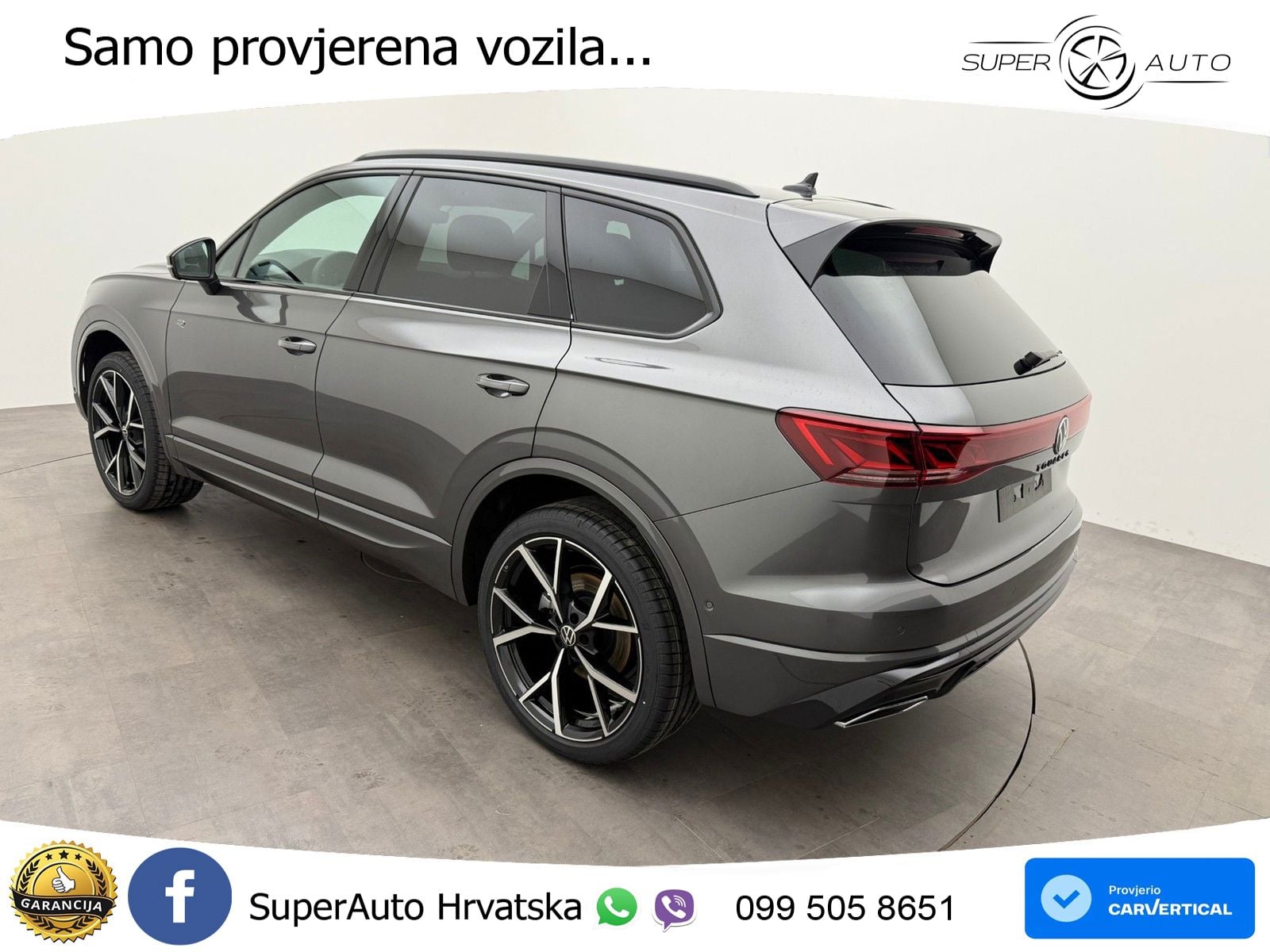 Volkswagen Touareg 3.0 V6 TDI (286 KS) 4MOTION Tiptronic ZRAČNI+ACC+GR SJED+KAM+PANO