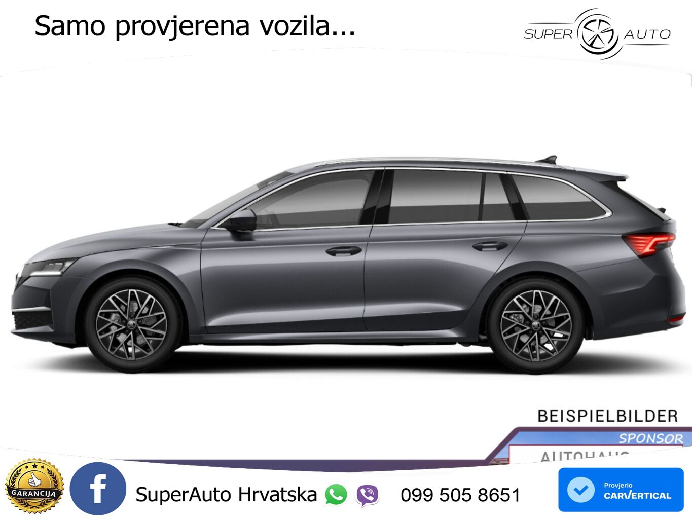 Škoda Octavia Combi 2.0 TDI (150 KS) DSG LED+GR SJED+ACC