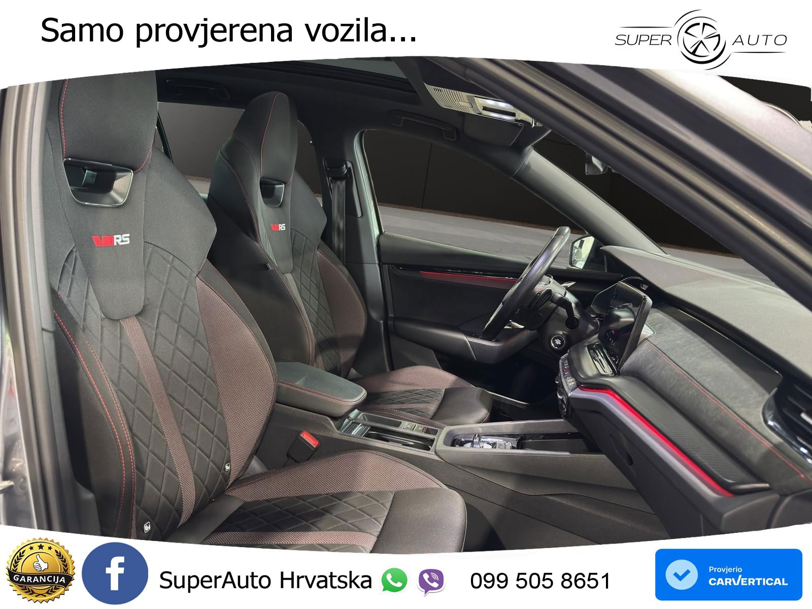 Škoda Octavia Combi RS 2.0 TSI (245 KS) DSG LED+GR SJED+ACC