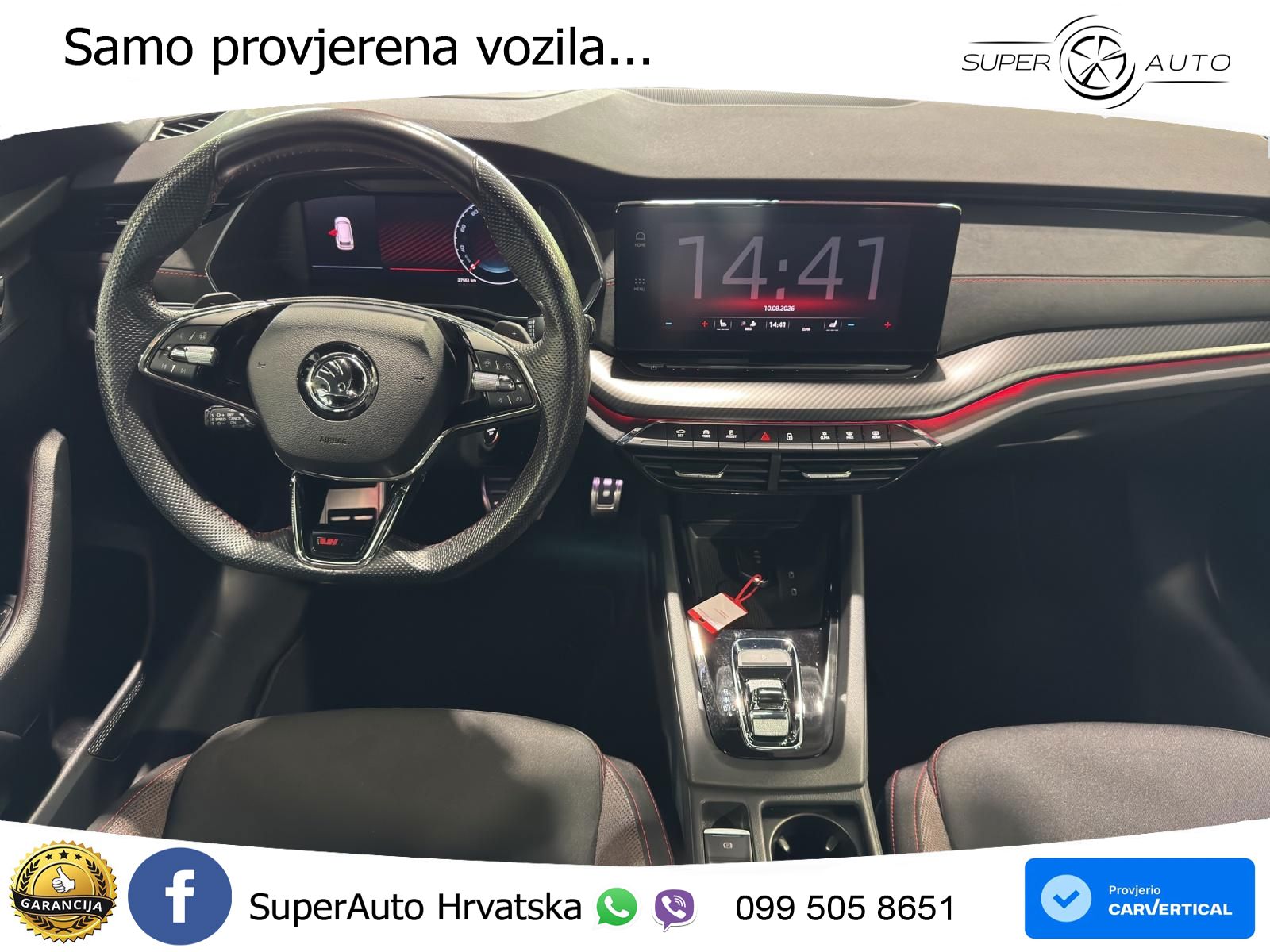 Škoda Octavia Combi RS 2.0 TSI (245 KS) DSG LED+GR SJED+ACC