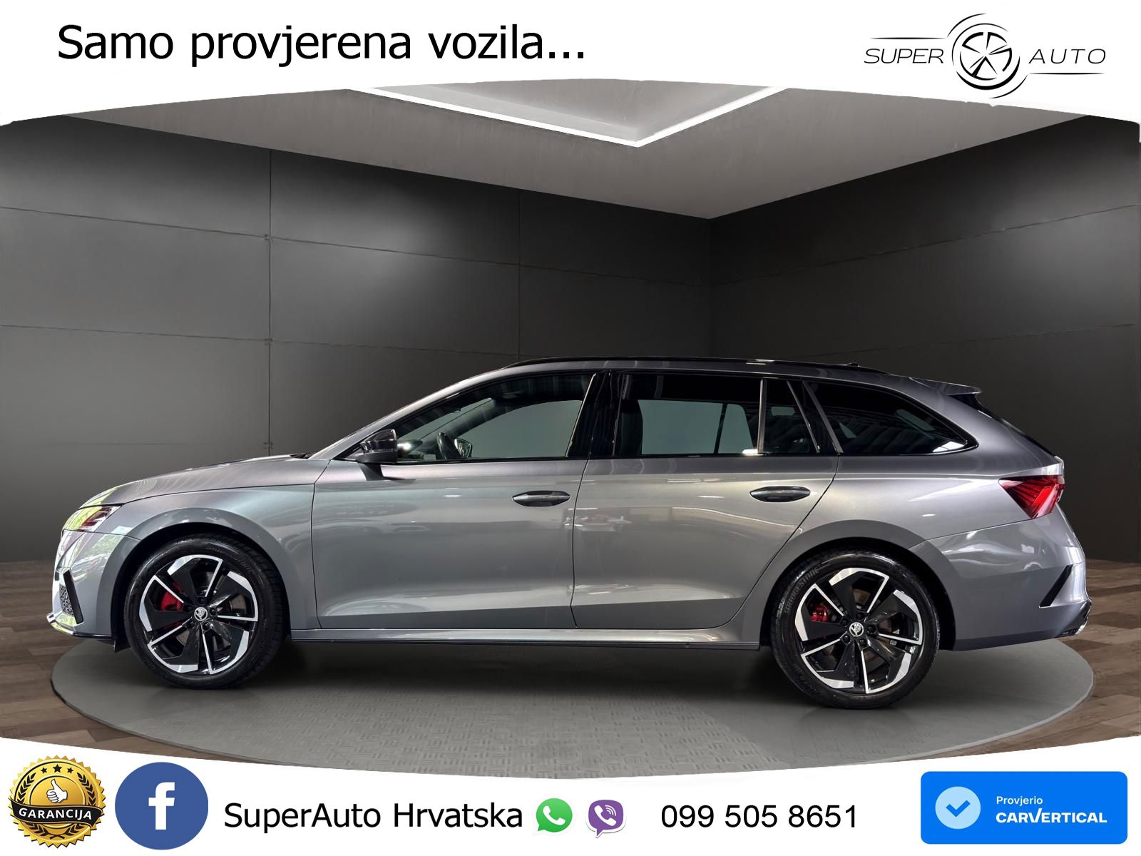Škoda Octavia Combi RS 2.0 TSI (245 KS) DSG LED+GR SJED+ACC