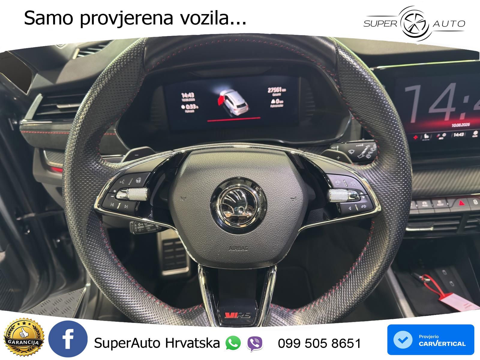 Škoda Octavia Combi RS 2.0 TSI (245 KS) DSG LED+GR SJED+ACC
