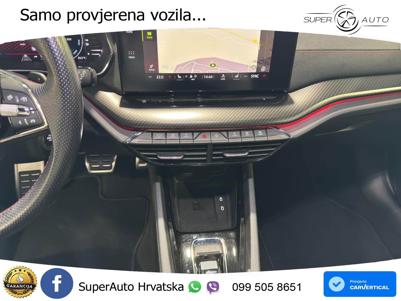 Škoda Octavia Combi RS 2.0 TSI (245 KS) DSG LED+GR SJED+ACC