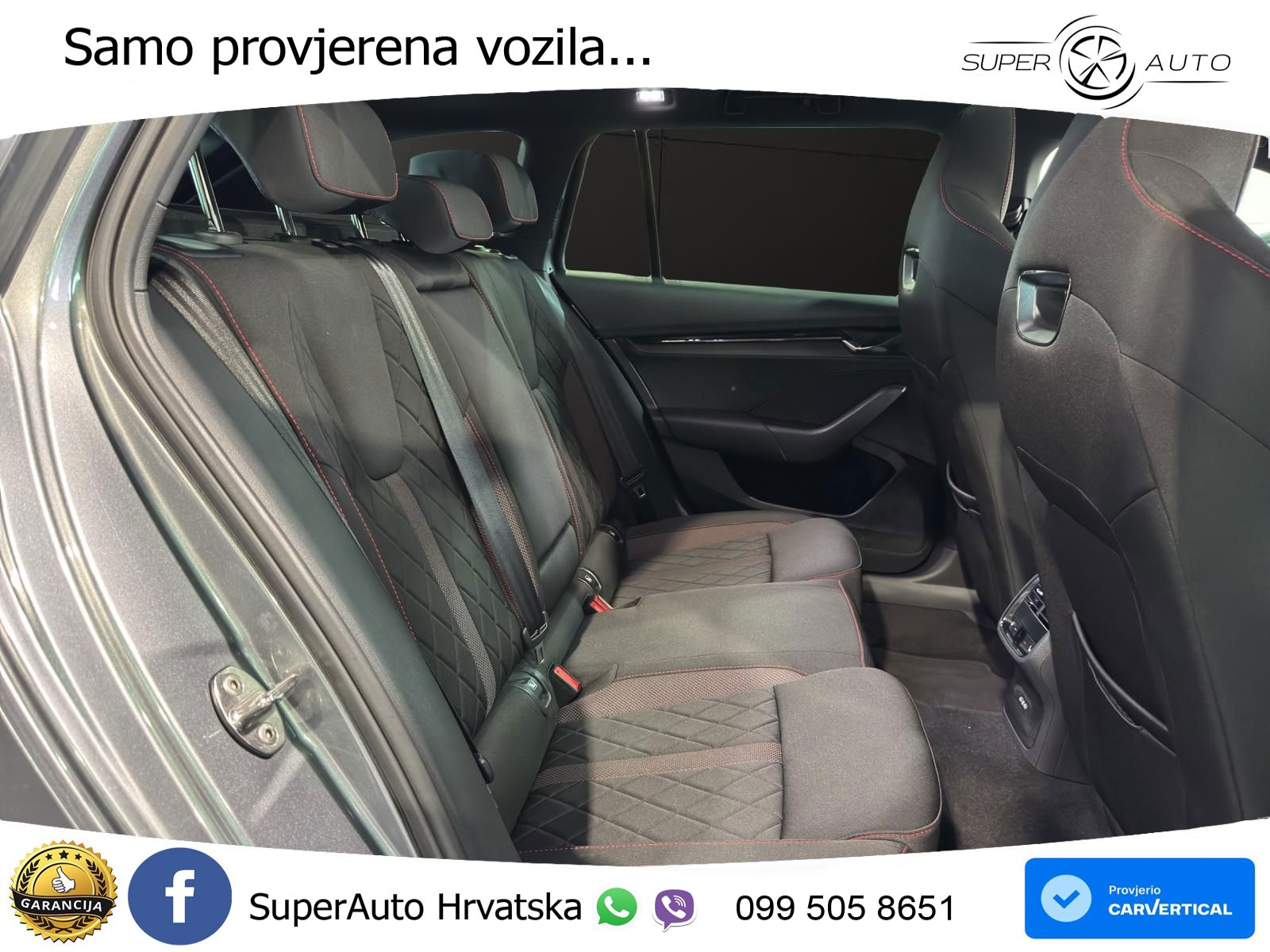 Škoda Octavia Combi RS 2.0 TSI (245 KS) DSG LED+GR SJED+ACC