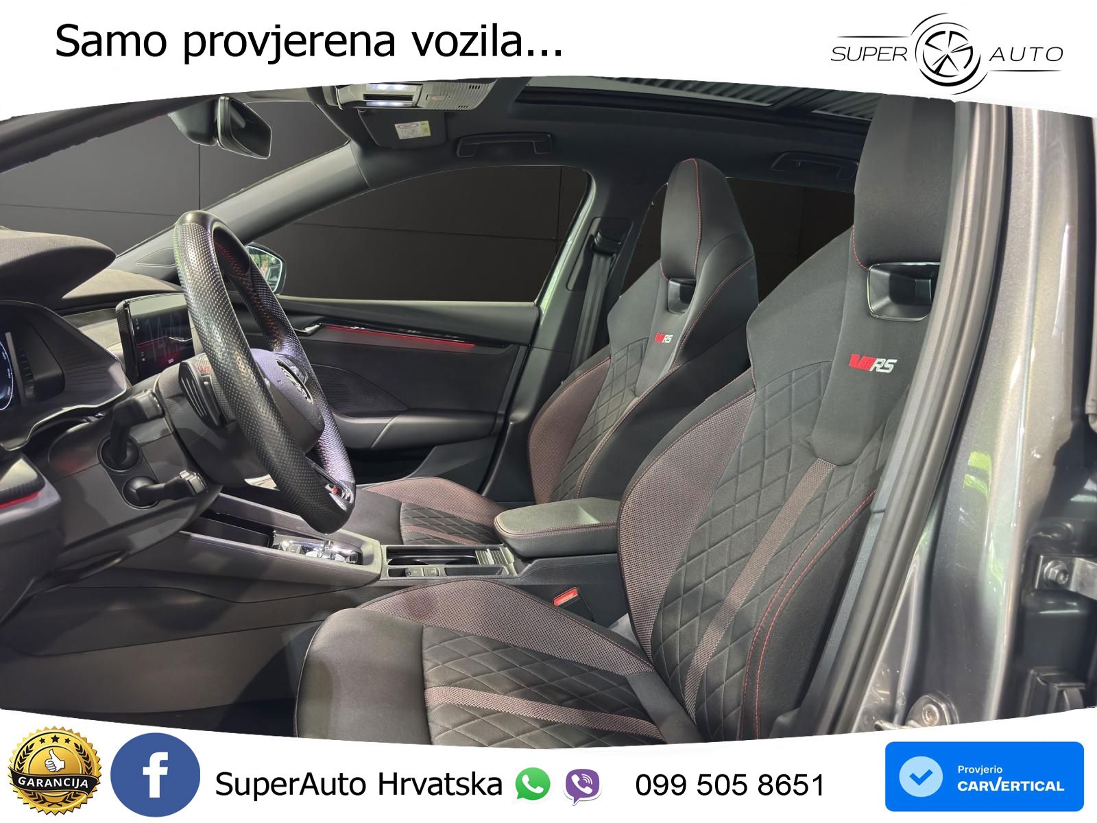 Škoda Octavia Combi RS 2.0 TSI (245 KS) DSG LED+GR SJED+ACC