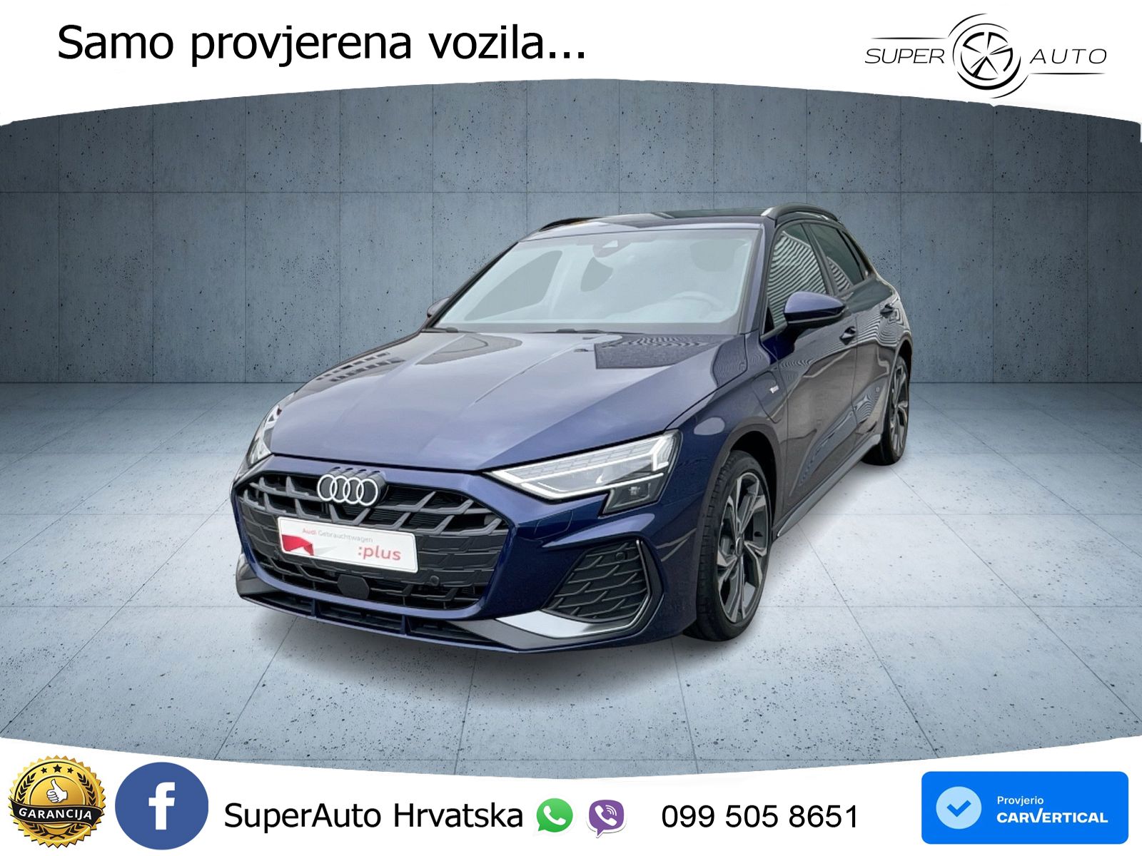 Audi A3 Sportback 40 TFSI e (204 KS) Plug-in Hybrid S tronic S line LED+GR SJED+ACC