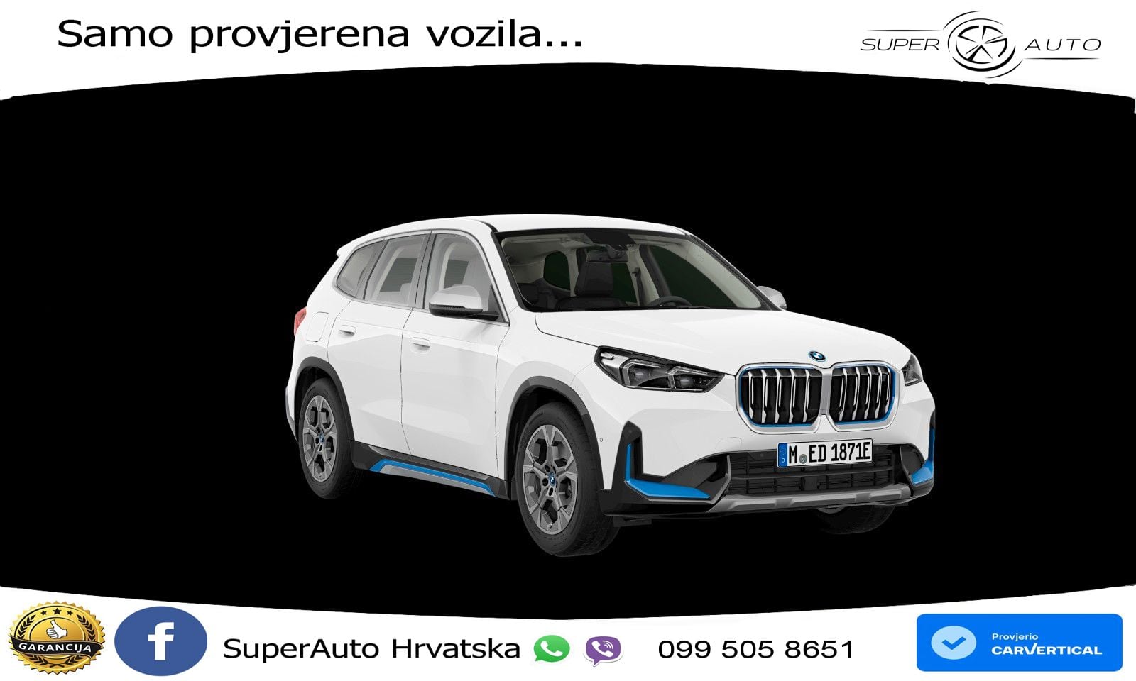 BMW iX1 68 kWh (313 KS) xDrive30 LED+GR SJED+ACC