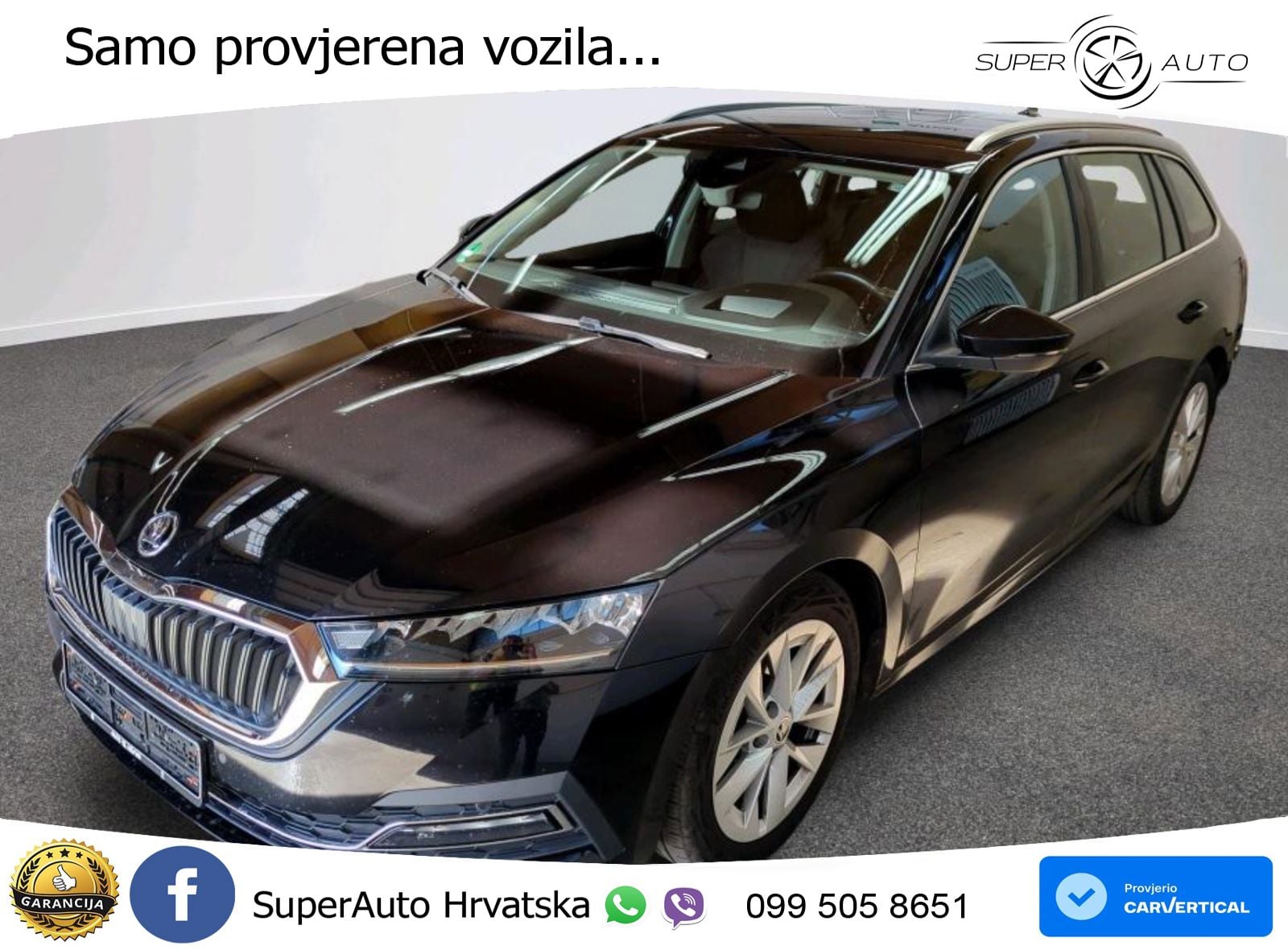 Škoda Octavia Combi 2.0 TDI (150 KS) 4x4 DSG LED+GR SJED+ACC