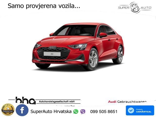 Audi A3 Limuzina 35 TFSI (150 KS) S tronic advanced