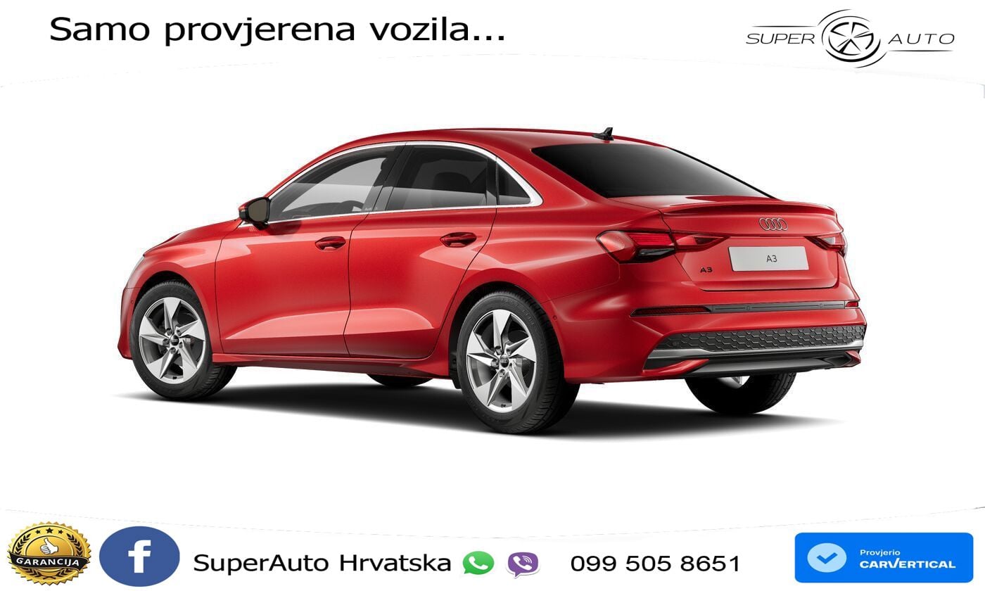 Audi A3 Limuzina 35 TFSI (150 KS) S tronic advanced