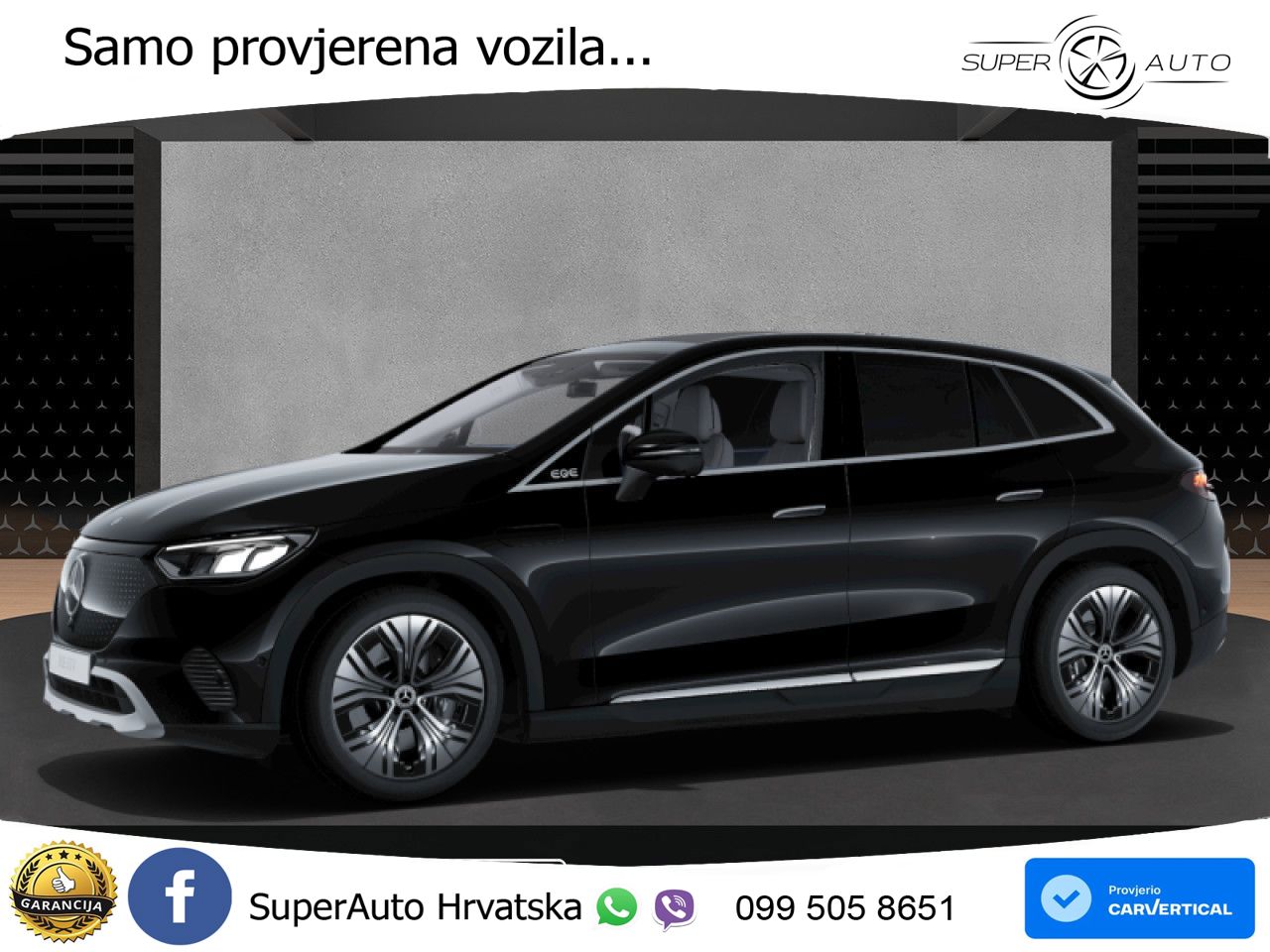 Mercedes EQE SUV 350+ 105 kWh (292 KS) ACC+GR SJED+360+PANO