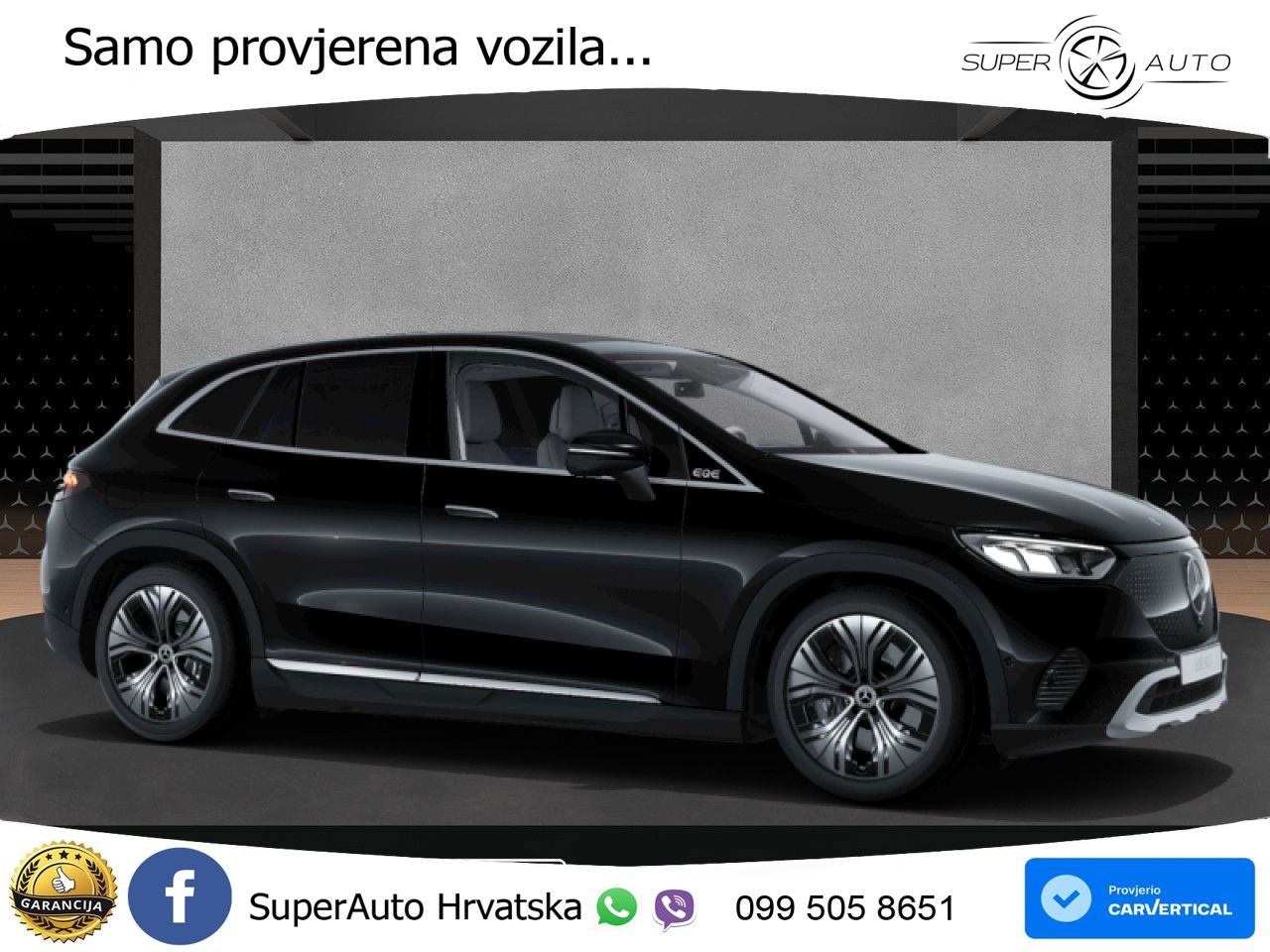 Mercedes EQE SUV 350+ 105 kWh (292 KS) ACC+GR SJED+360+PANO
