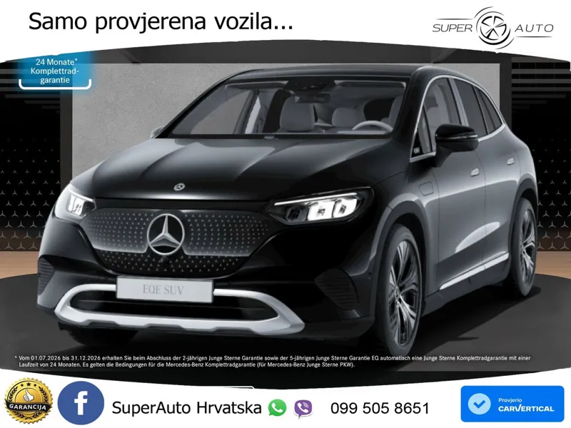 Mercedes EQE SUV 350+ 105 kWh (292 KS) ACC+GR SJED+360+PANO
