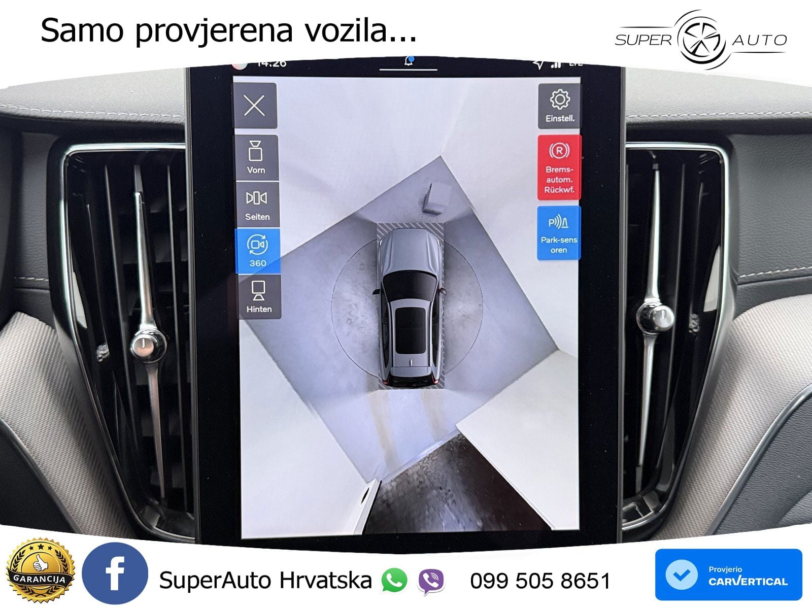 Volvo XC60 B5 Benzin AWD Geartronic ACC+HEAD+4xGR SJED+360+PANO