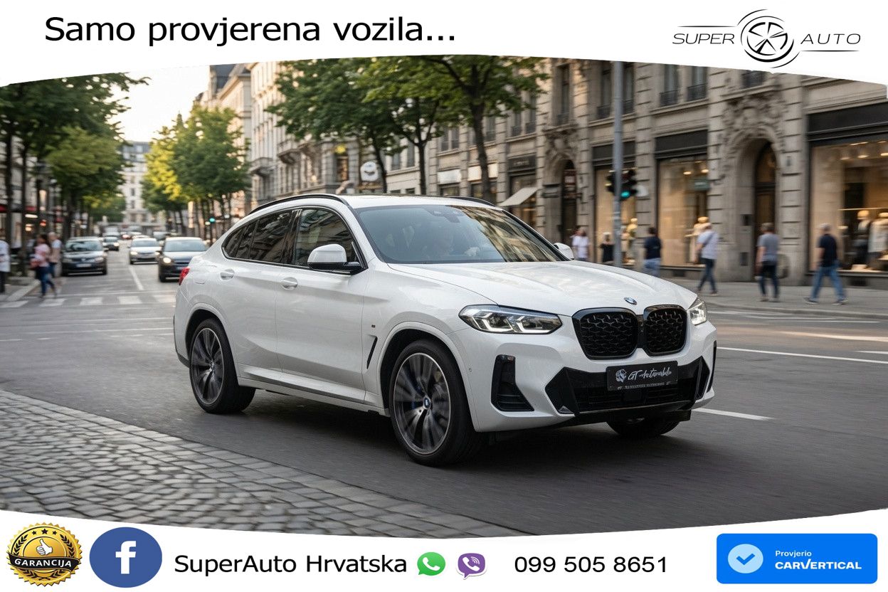 BMW X4 30d (286 KS) xDrive Steptronic M Sport LED+GR SJED+ACC