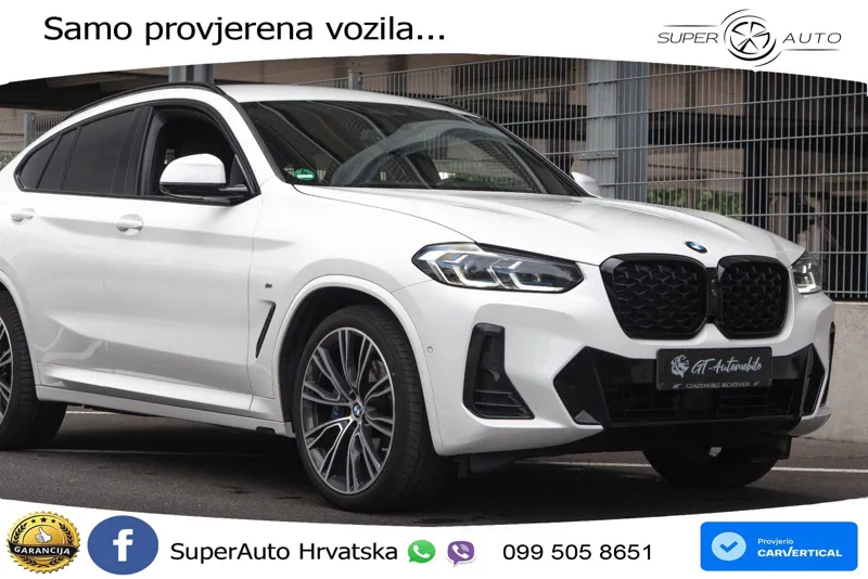 BMW X4 30d (286 KS) xDrive Steptronic M Sport LED+GR SJED+ACC