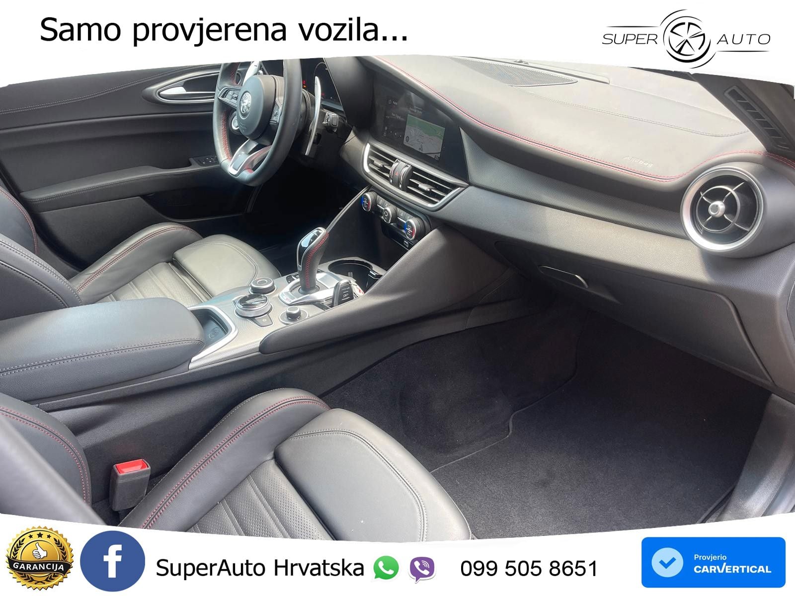 Alfa Romeo Giulia 2.0 Turbo (280 KS) Q4 Automatic LED+GR SJED+ACC