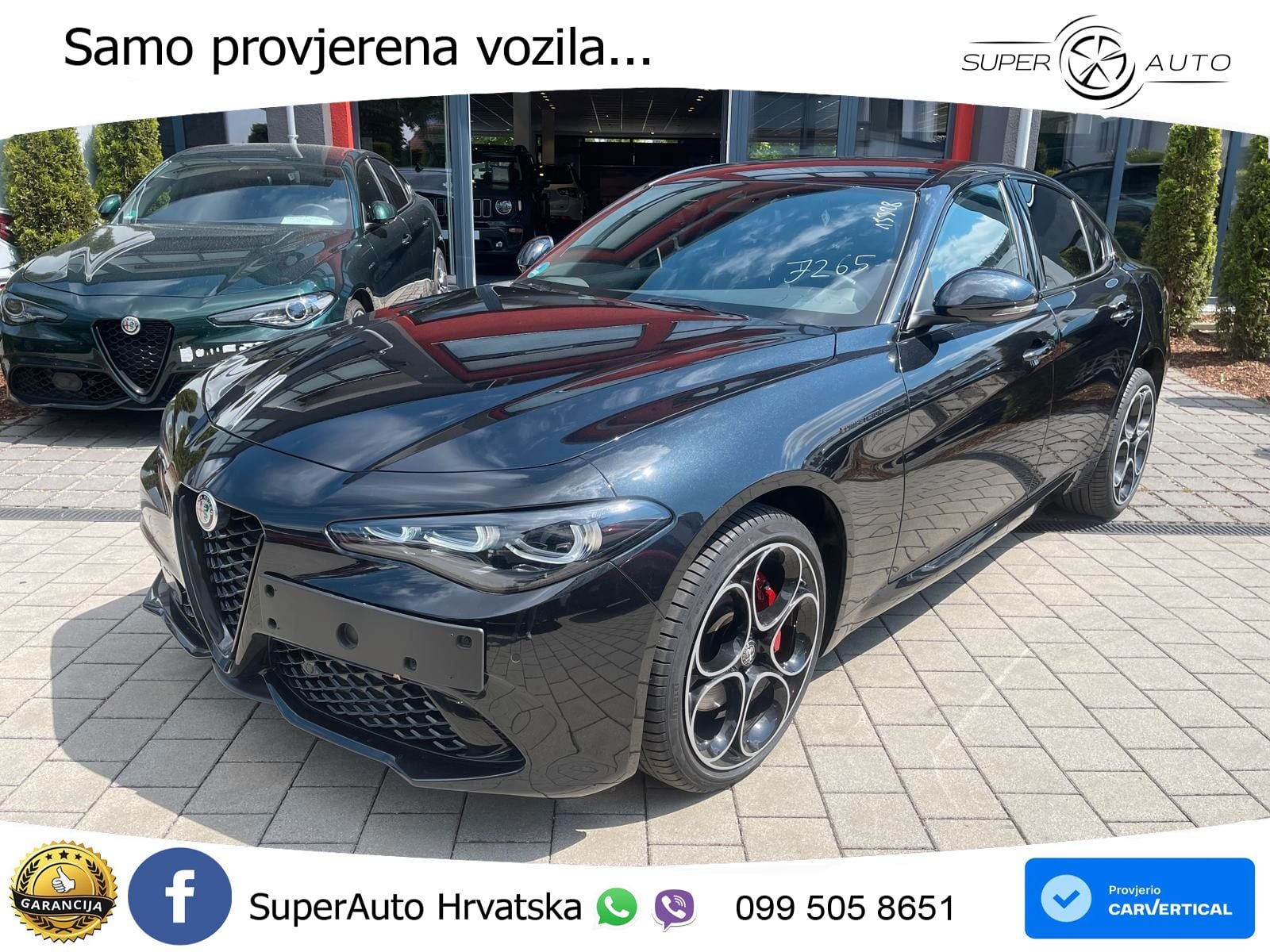 Alfa Romeo Giulia 2.0 Turbo (280 KS) Q4 Automatic LED+GR SJED+ACC
